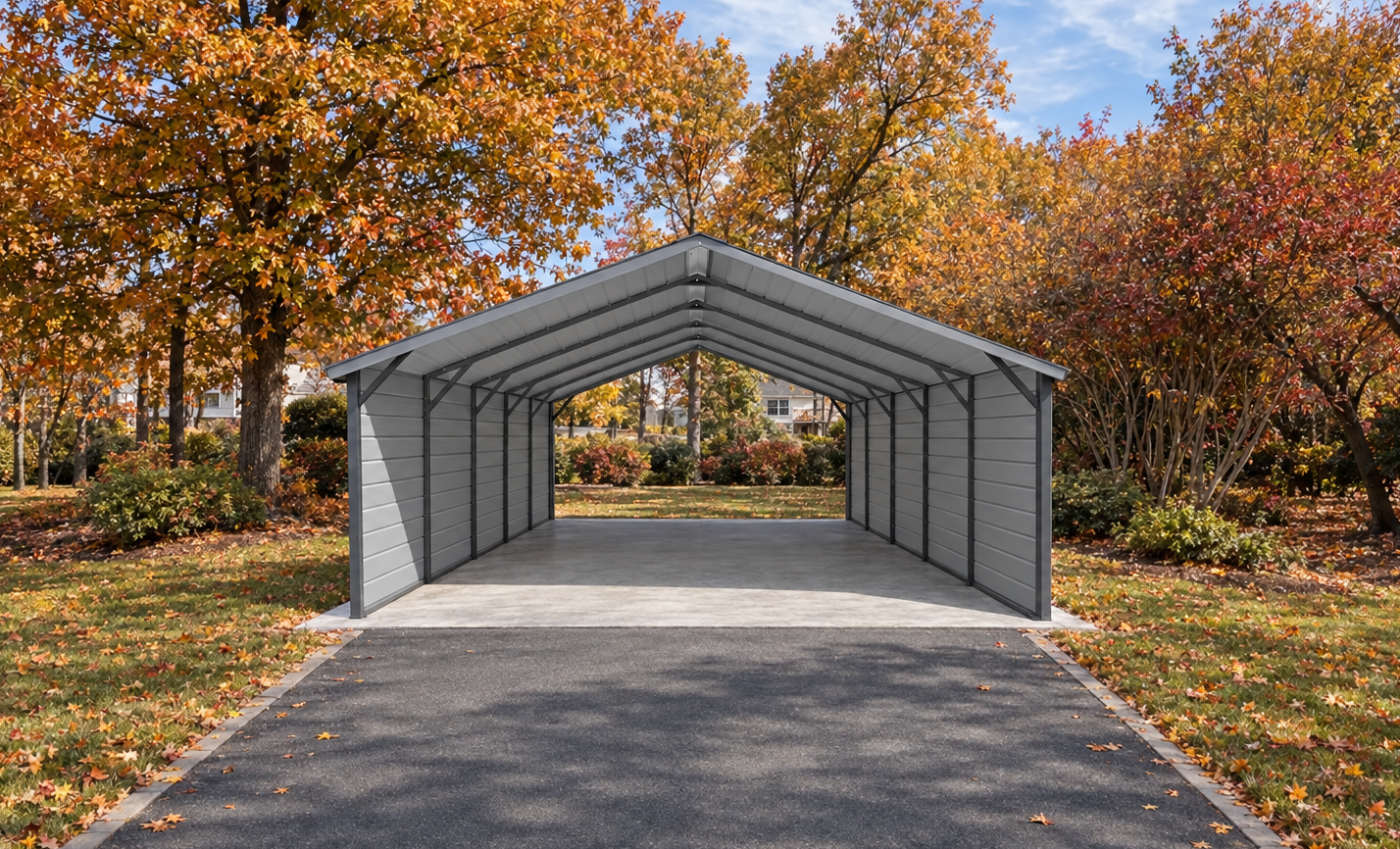 20x20 Metal Carport Kit