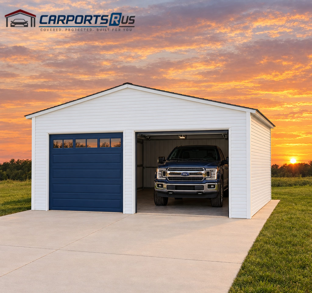 20x20 Metal Garage: Prices, Kits & What Fits