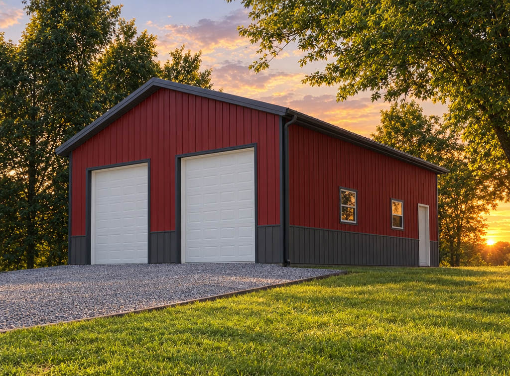 24x24 Metal Garage kit